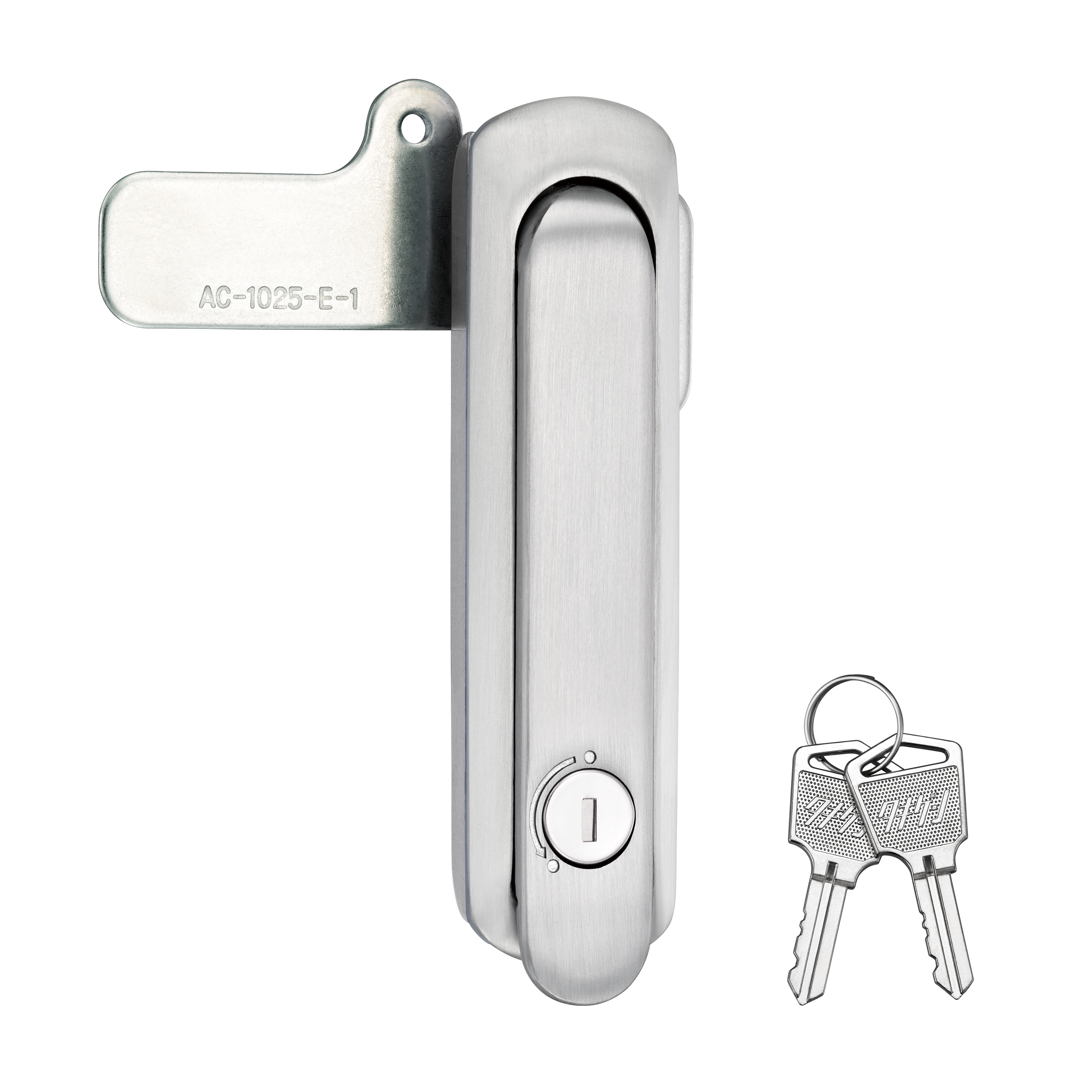 A-1434-1-1 ステンレス オートロック平面スイングハンドル | TAKIGEN