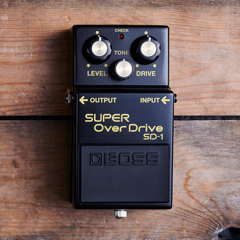 Boss SD-1-4A 40th Anniversary Super Overdrive Pedal - Talentz