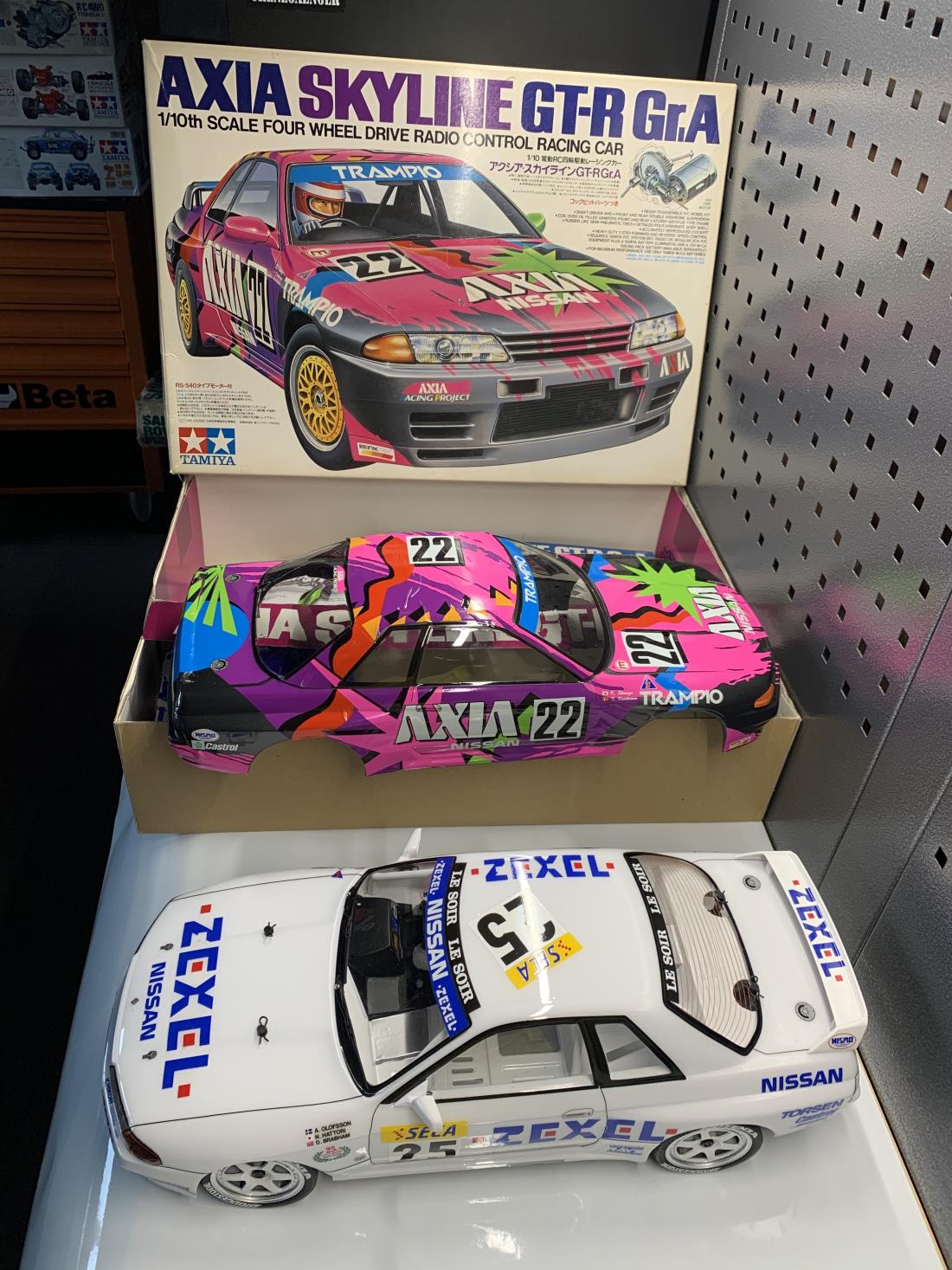 58120: Axia Skyline GT-R from koenc showroom, Zexel livery
