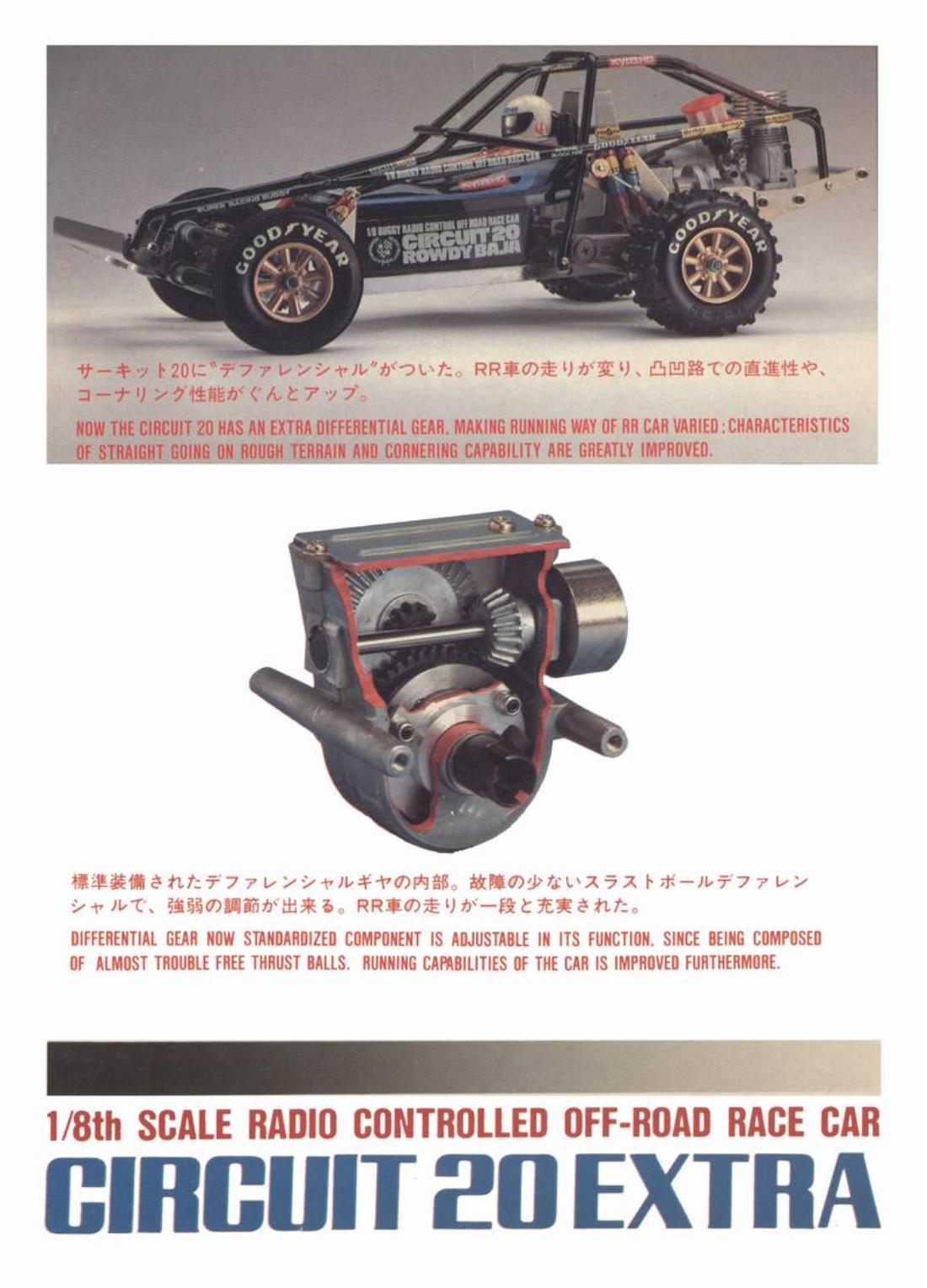 99998: Kyosho from INTEGRA FAN showroom, Rowdy Baja kit 3047