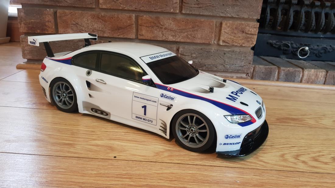 58449: BMW M3 GT2 2009 from Dazza1 showroom, m power - Tamiya RC