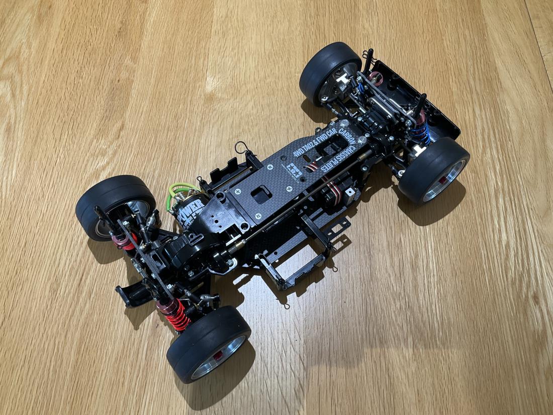 58157: TA02RS 4WD Chassis Kit from Futureworks showroom, TA02-TRF