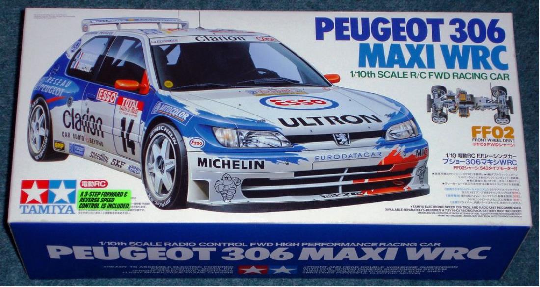 58224: Peugeot 306 Maxi WRC from TIMECMDR showroom, Francois