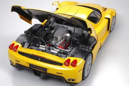 1/12 Enzo Ferrari Yellow Ver. Semi-Assembled Premium Model