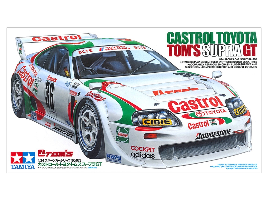 Tamiya Castrol Toyota Tom'S Supra Gt / Tamiya USA
