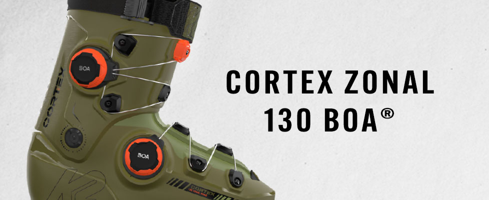 K2＜ケーツー＞2025-2026 シーズン最新ブーツ紹介：CORTEX ZONAL 140が