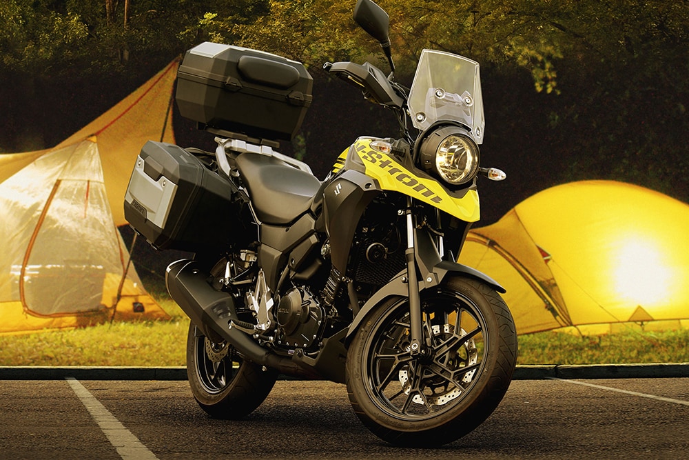 Vストローム250/ABSの3ラゲッジシステムが30％オフで手に入る！スズキ