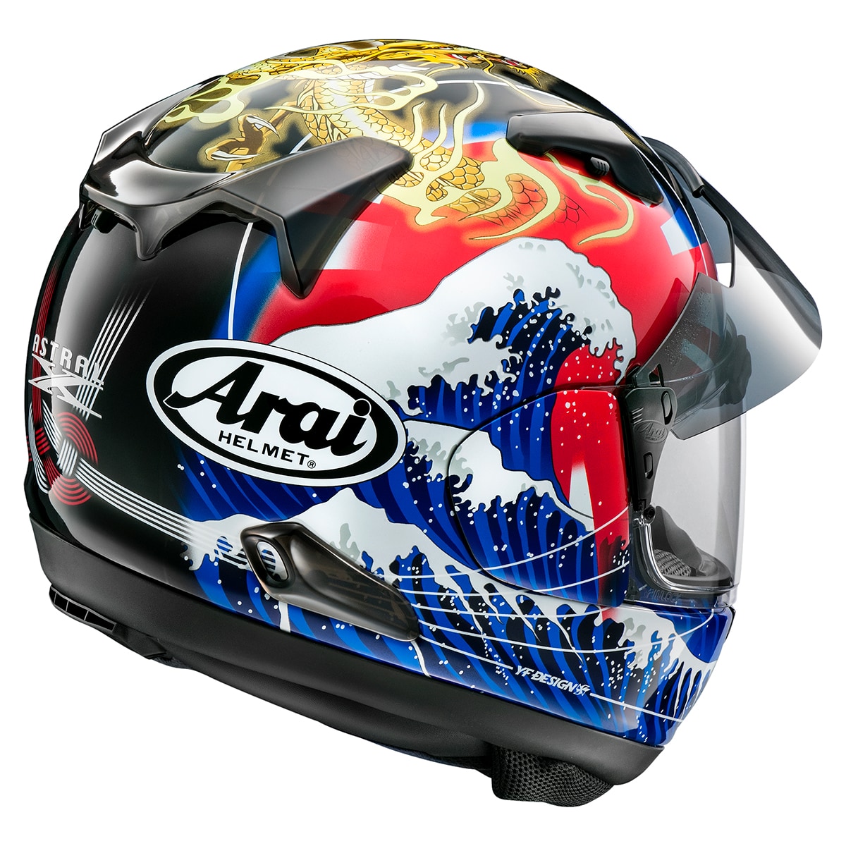 和風テイストを取り入れ東洋のイメージを表現！アライヘルメットの