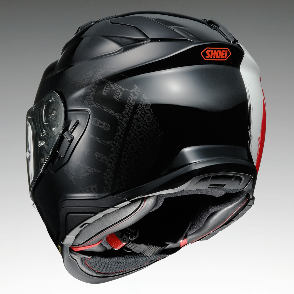 SHOEIのGT-AirⅡに「和」なNEWグラフィック“EMBLEM”が登場 - バイク