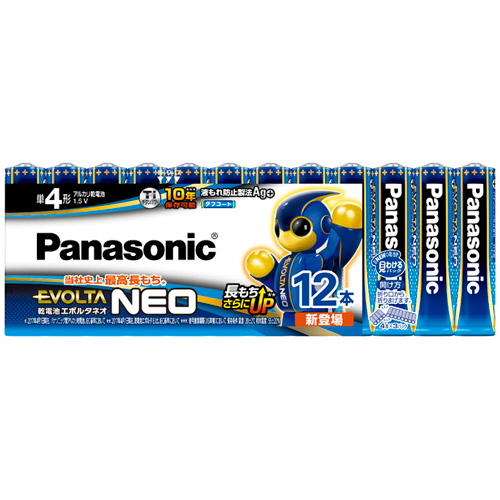 たのめーる】パナソニック アルカリ乾電池 エボルタNEO 単3形 LR6NJ