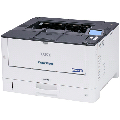 たのめーる】OKI COREFIDO2 モノクロLEDプリンター A3 B822dn 1台の通販