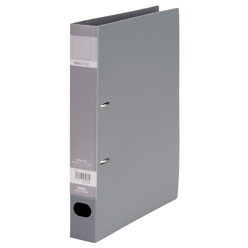 たのめーる】セキセイ ロックリングファイル A4タテ 2穴 280枚収容 背