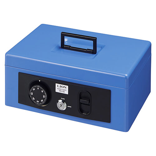 たのめーる】ライオン事務器 手提金庫 Sサイズ(B5判収納サイズ) HS-93