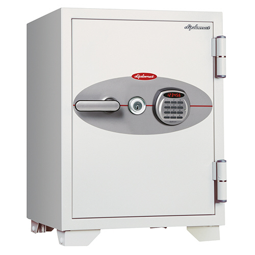 たのめーる】ディプロマット オフィス用耐火金庫 50L オフホワイト