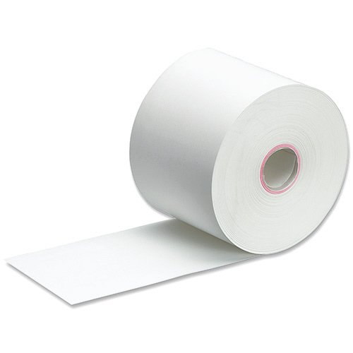 たのめーる】TANOSEE FSC認証レジ用感熱ロール紙 中保存 幅58×直径80mm