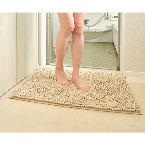 たのめーる】山崎産業 SUSU抗菌ストロングW バスマットEC XL 約55×80cm