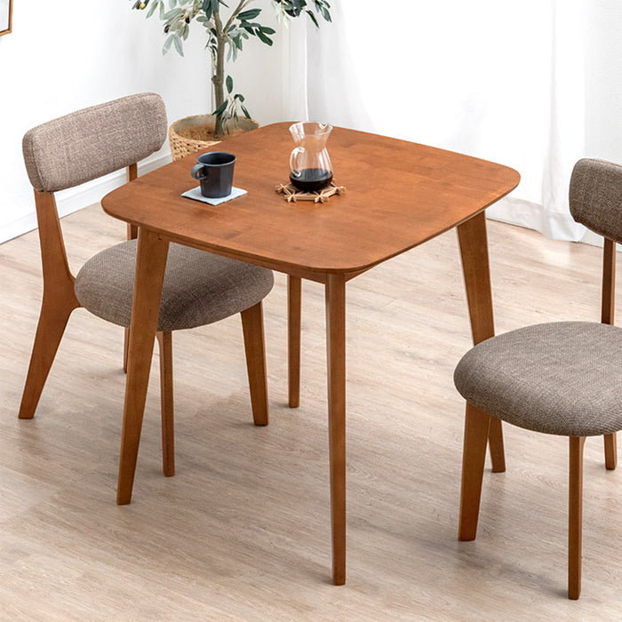 75×75] ダイニングテーブル単品 正方形 木製 高さ72cm 食卓テーブル
