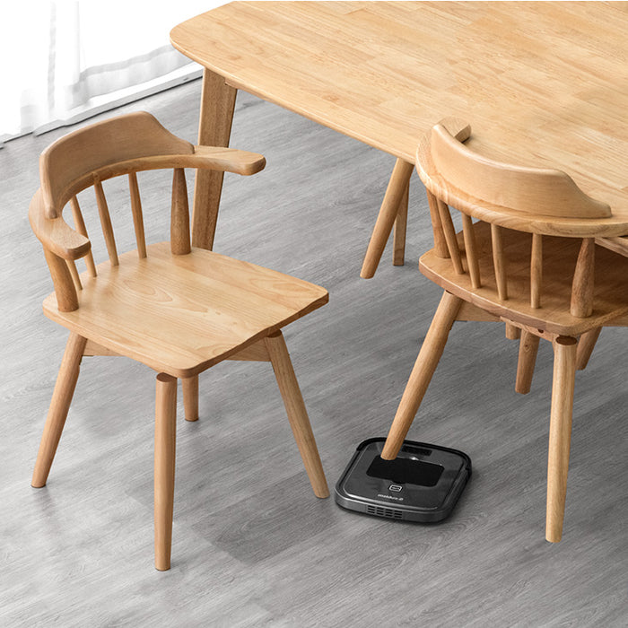 単脚］回転チェア 肘付き ダイニング チェア アームチェア 木製