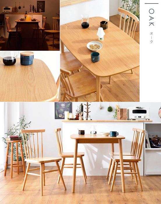 幅120cm］ ダイニングテーブルセット 5点 4人掛け 長方形 チェア