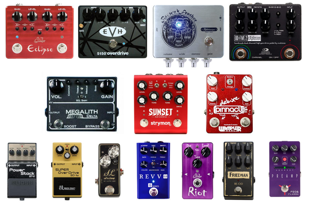 手放した機材のレビュー② ディストーション・オーバードライブペダル