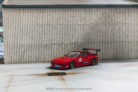 Tarmac Works 1/64 Pandem Mazda RX-7 FC3S Red - ROAD64