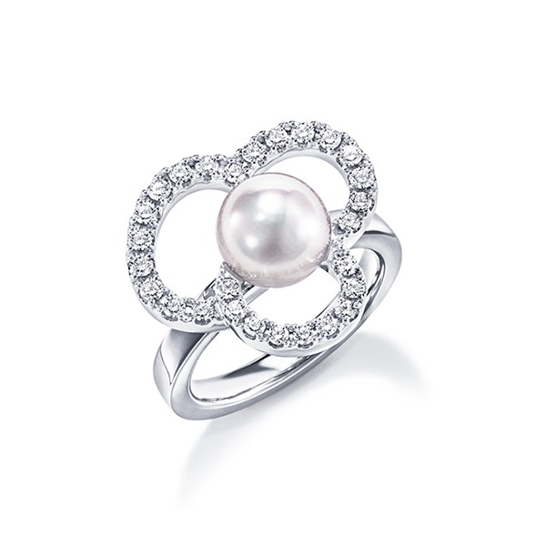 チャンツ シグネチャー ダイヤモンド パヴェ リング RPI-4702-18KWG