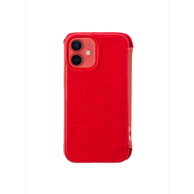 Wrapup for iPhone12mini(Red) | 財布付き多機能スマホケース・iPhone