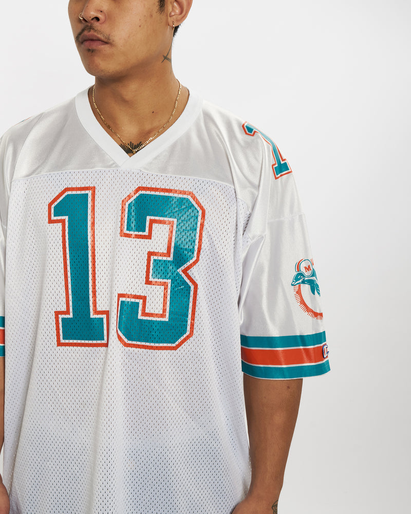 Vintage 90s NFL Champion Miami Dolphins Jersey XXL