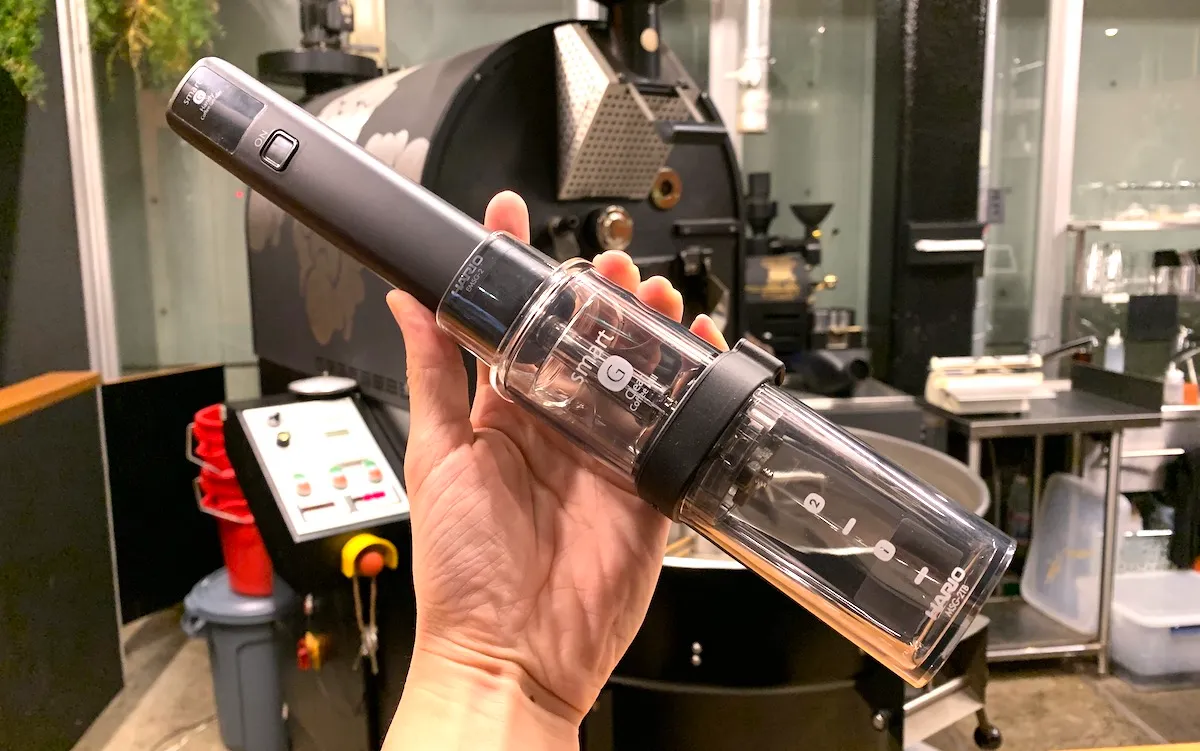 ハリオ スマートG 電動ハンディーコーヒーグラインダー 実機レビュー