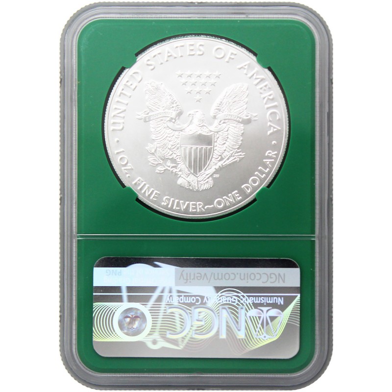 2002 SAE NGCX MS 9.9 Early Production Green Core | The Coin Vault