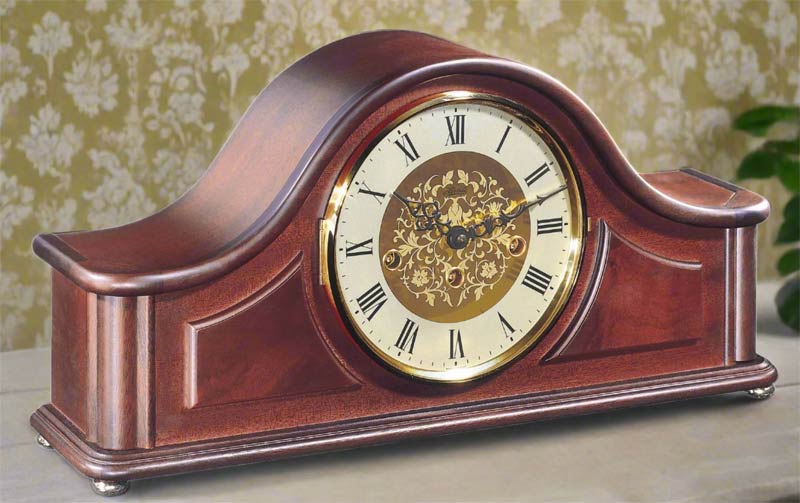 Hermle Acton 21142-070340 Keywound Mantel Clock