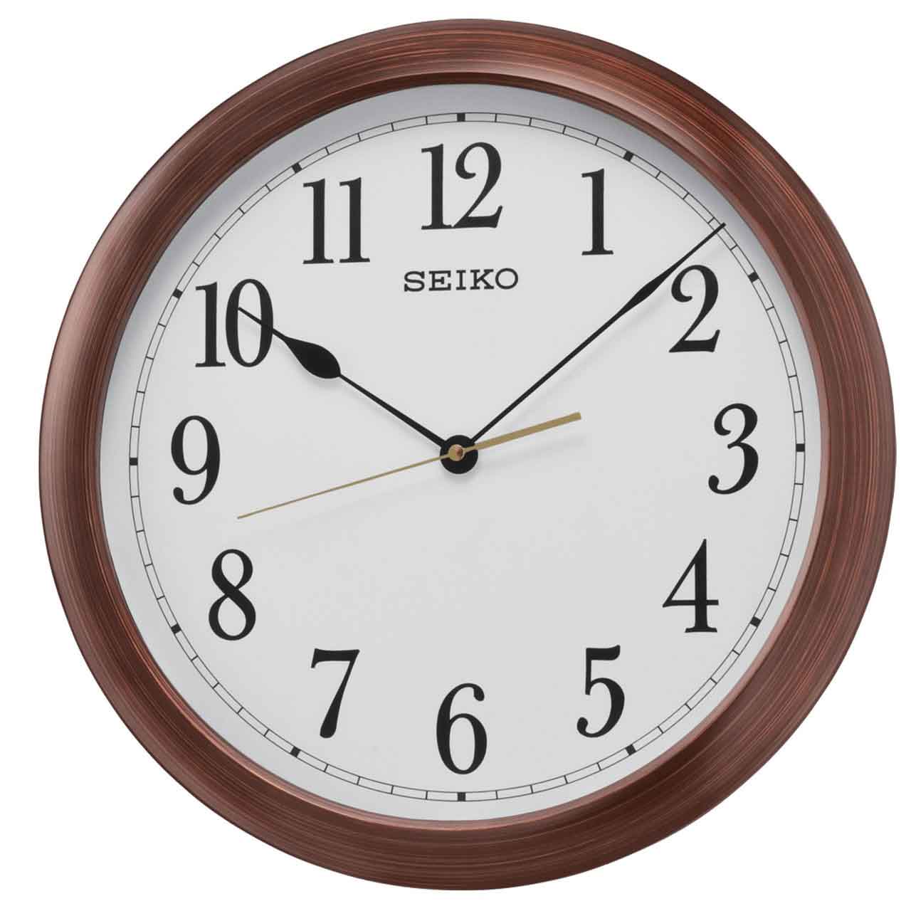 Seiko QXA598BLH Quiet-Sweep Large Wall Clock - The Clock Depot