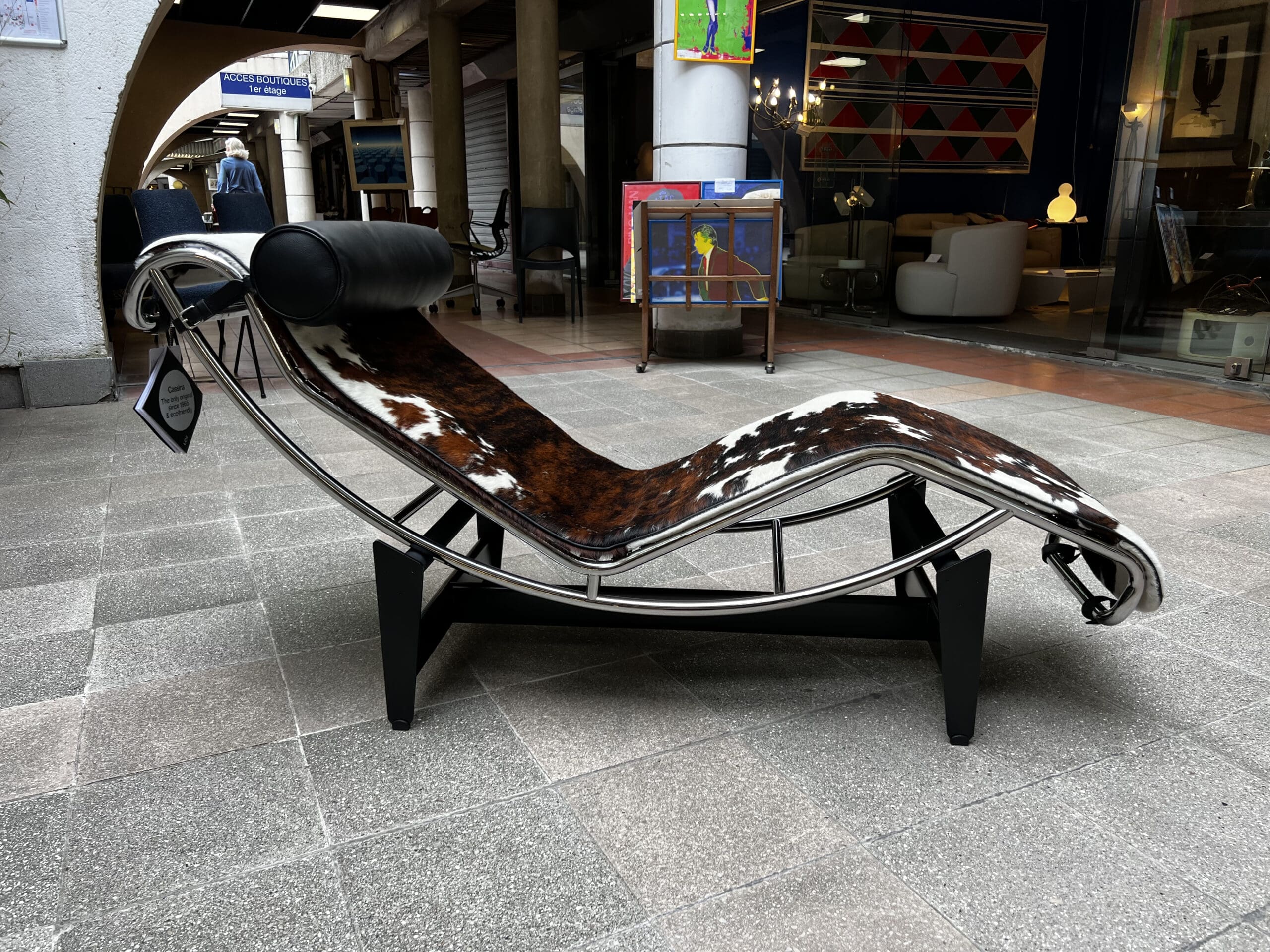 LC4 寝椅子 ル・コルビュジエ |牛革ポニーヘア |カッシーナ版 1960年代