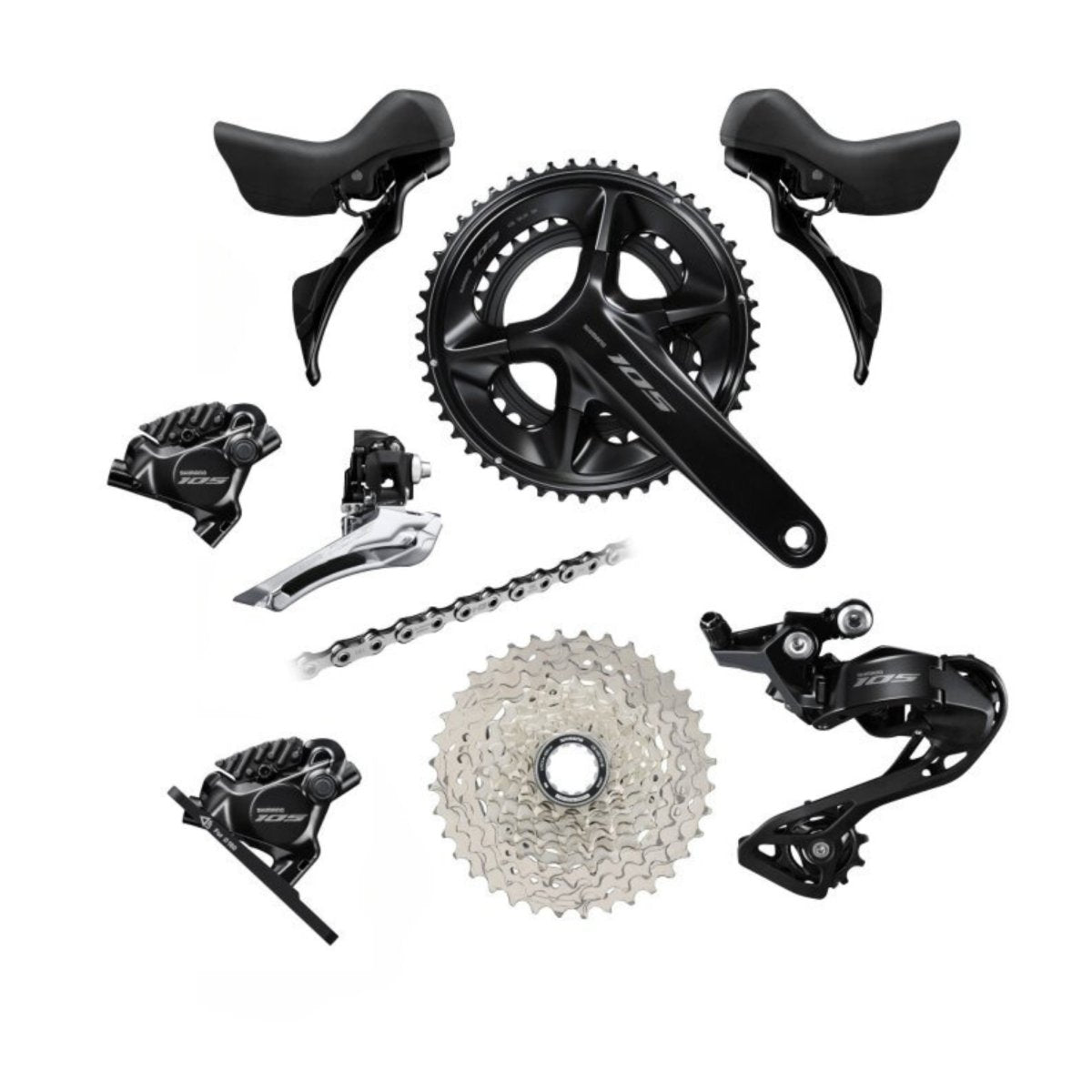 Buy Shimano 105 R7100 2x12 S Groupset Online|The Bike Affair