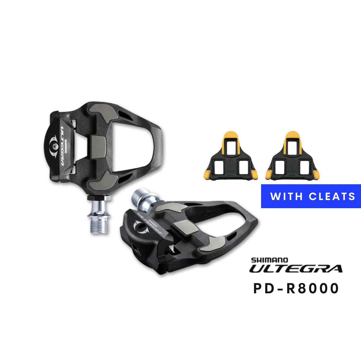 Shimano Ultegra PD-R8000 Pedals (Standard / +4mm Longer Axle) with