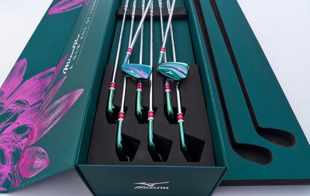 Masters Limited Edition Mizuno Pro 241 Azalea Irons 3-PW IN HAND
