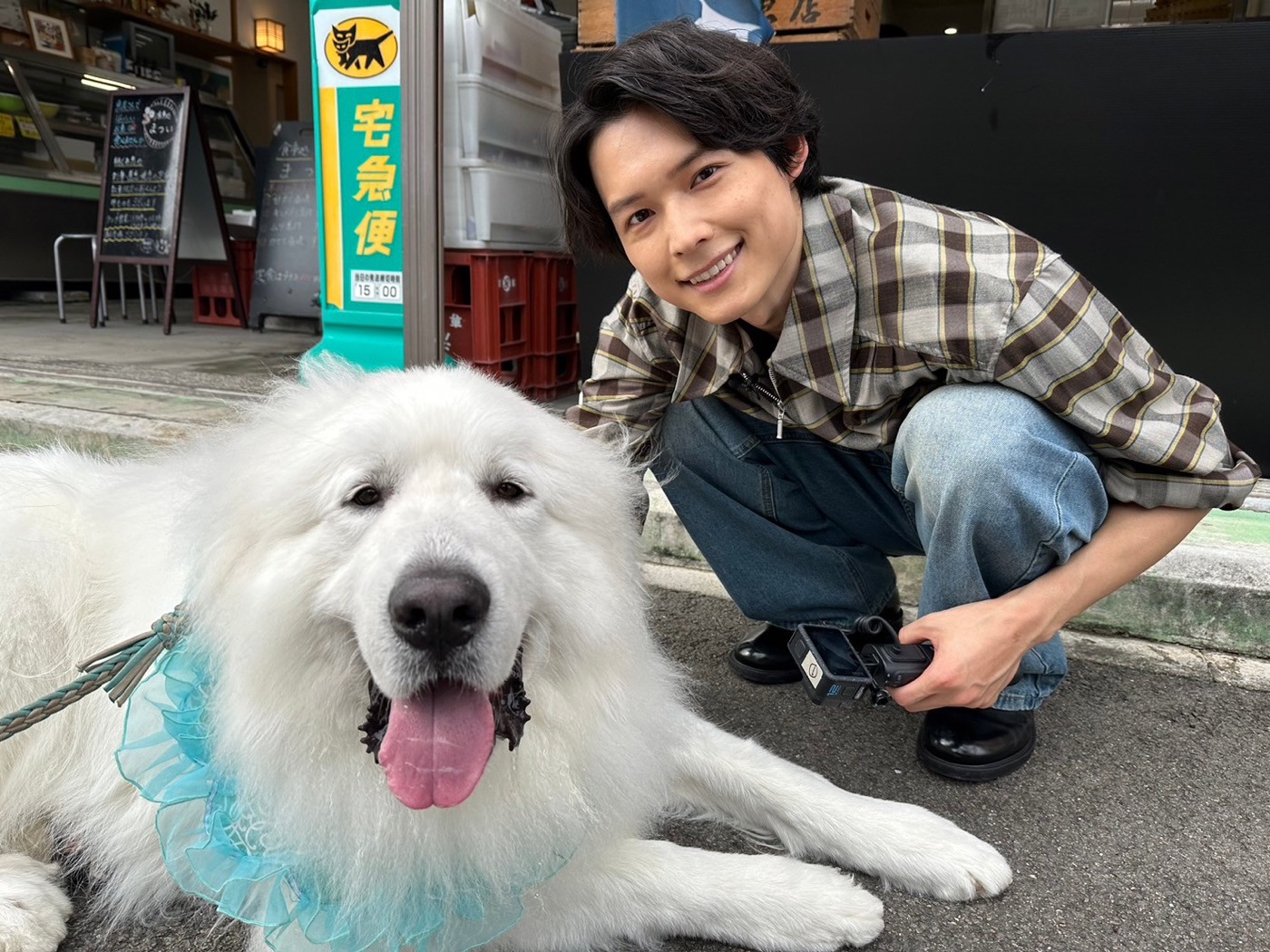SixTONES松村北斗『笑ってコラえて！』出演！超能力犬・アド君と共に