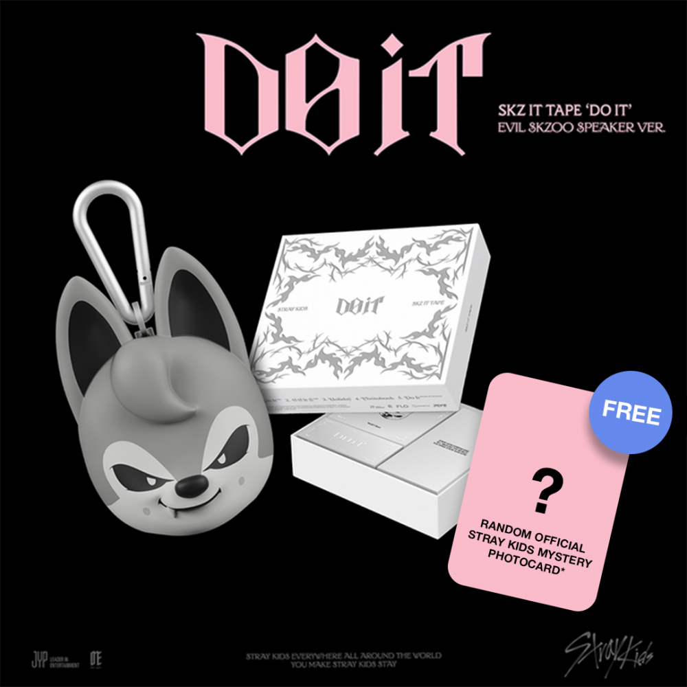 PRE-ORDER] STRAY KIDS SKZ IT TAPE 'DO IT' - EVIL SKZOO SPEAKER