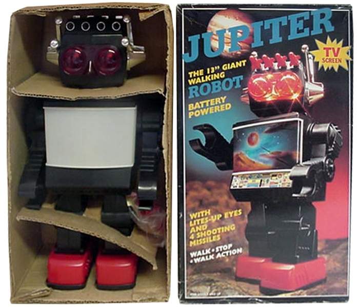 Jupiter Robot & Saturn Robot by KAMCO - The Old Robots Web Site