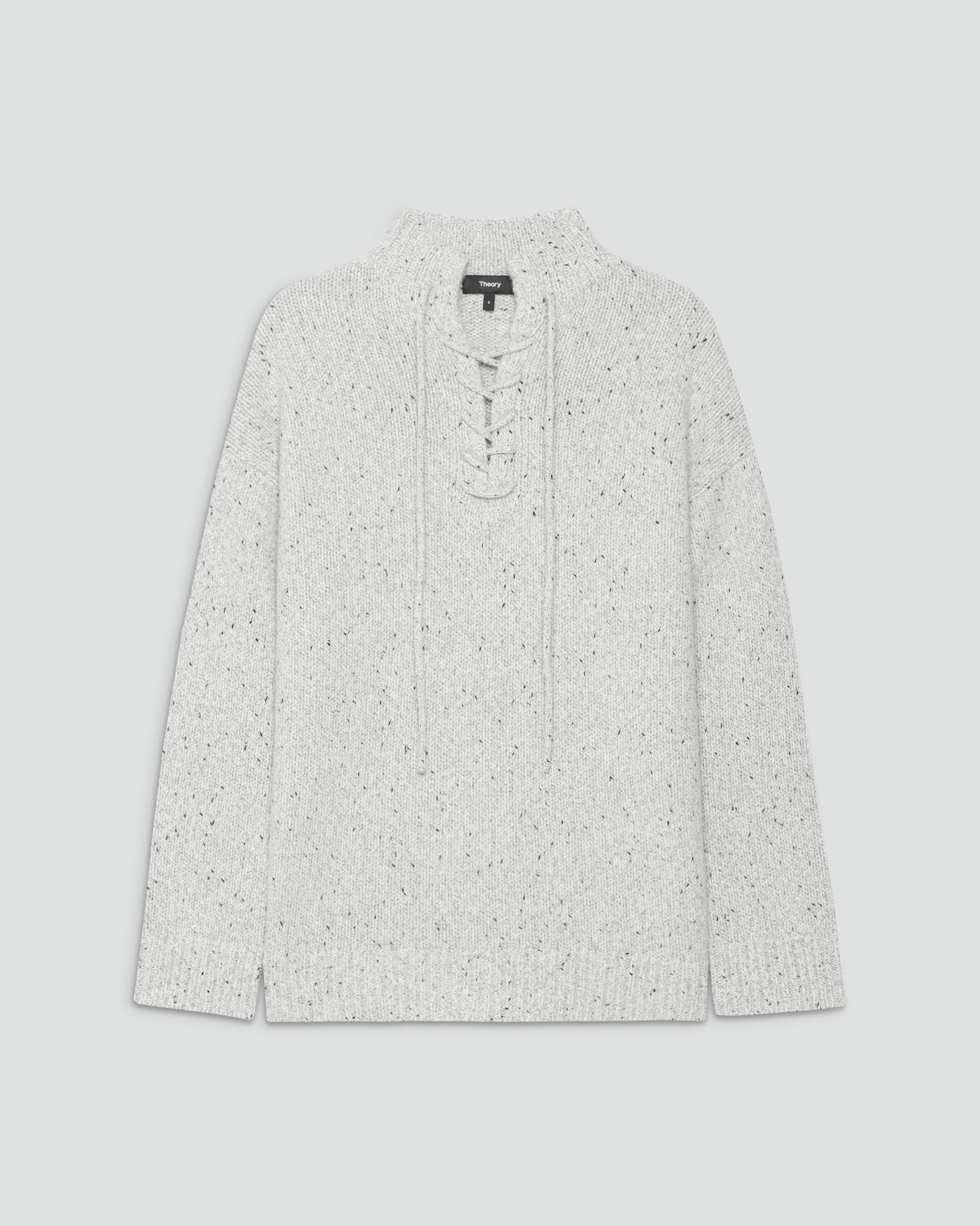 Speckled Tweed Drawstring Pullover | WOMEN（レディース）｜Theory