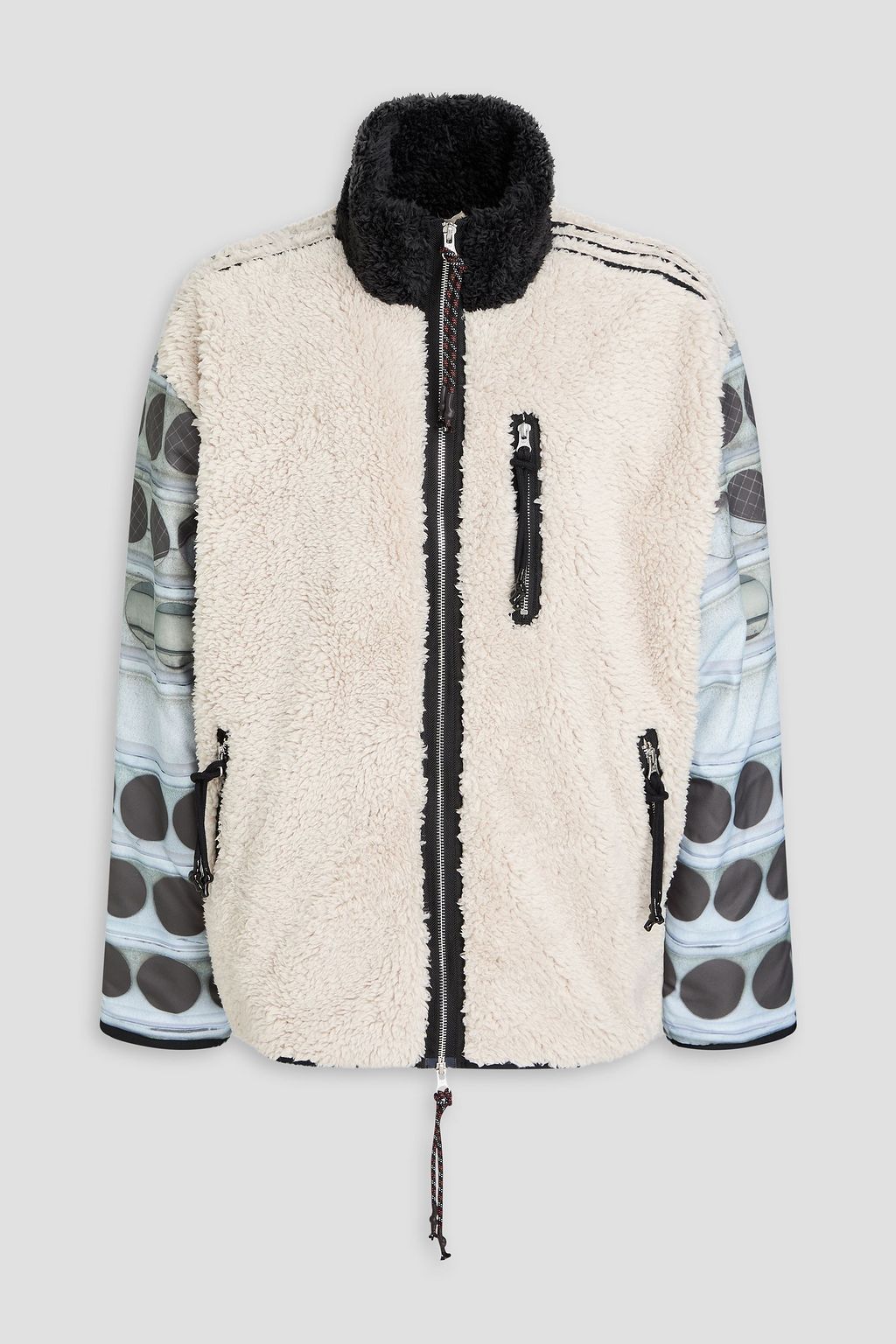 ADIDAS ORIGINALS X SONG FOR THE MUTE フリース ジャケット プリント