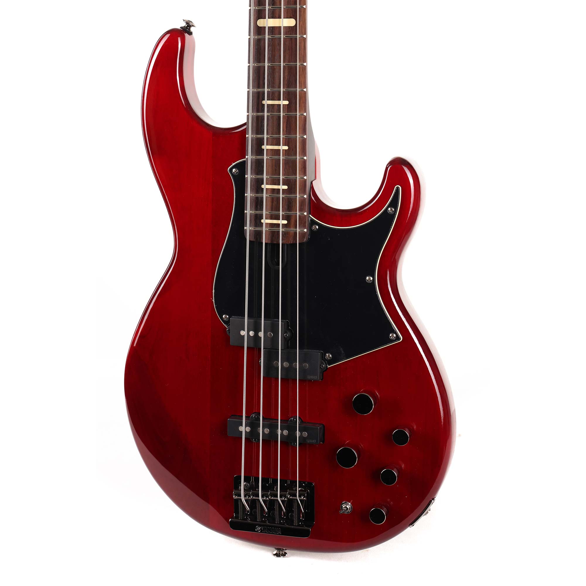 Yamaha BB734A Electric Bass Guitar Fire Red | The Music Zoo