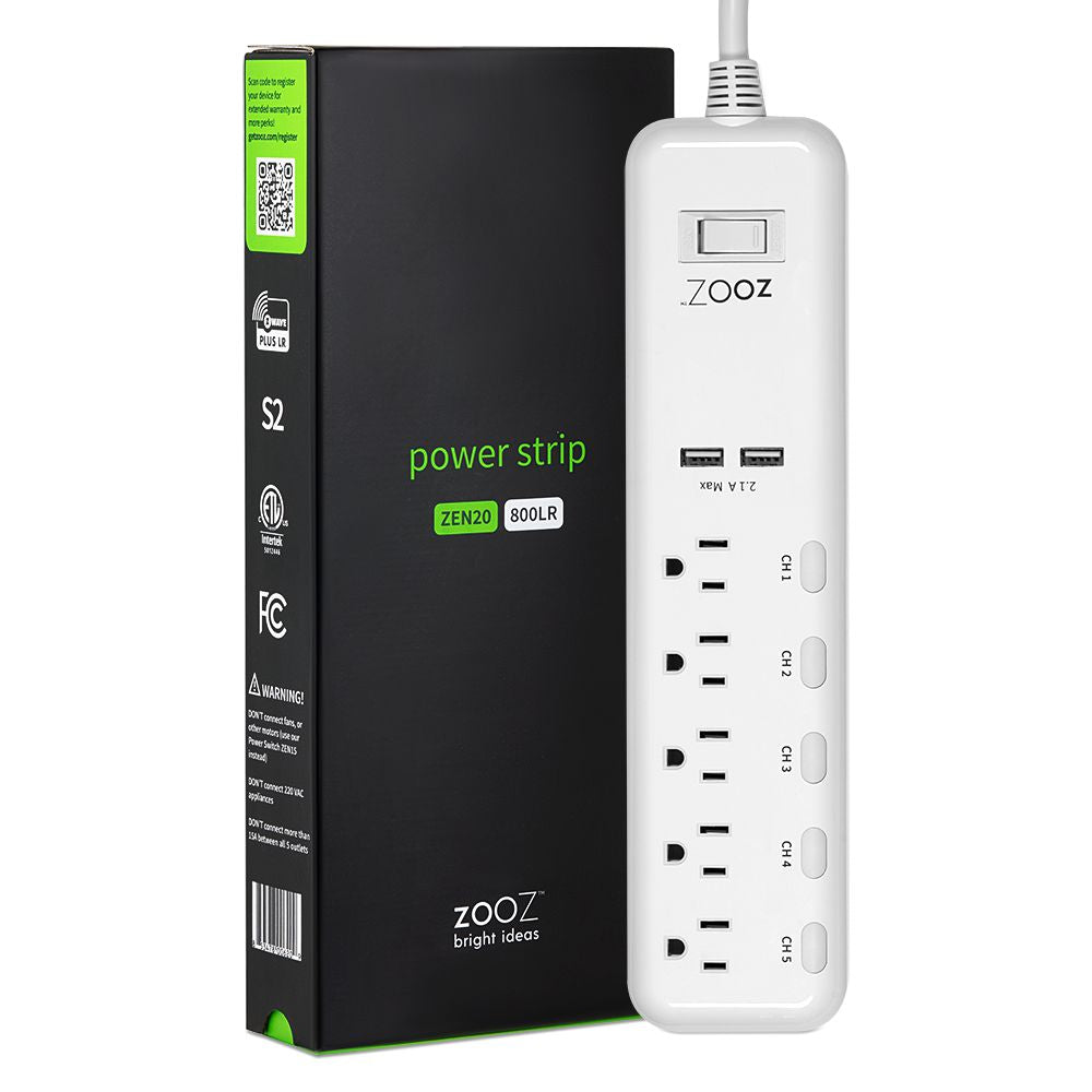 Zooz Z-Wave Long Range Smart Plugs - The Smartest House