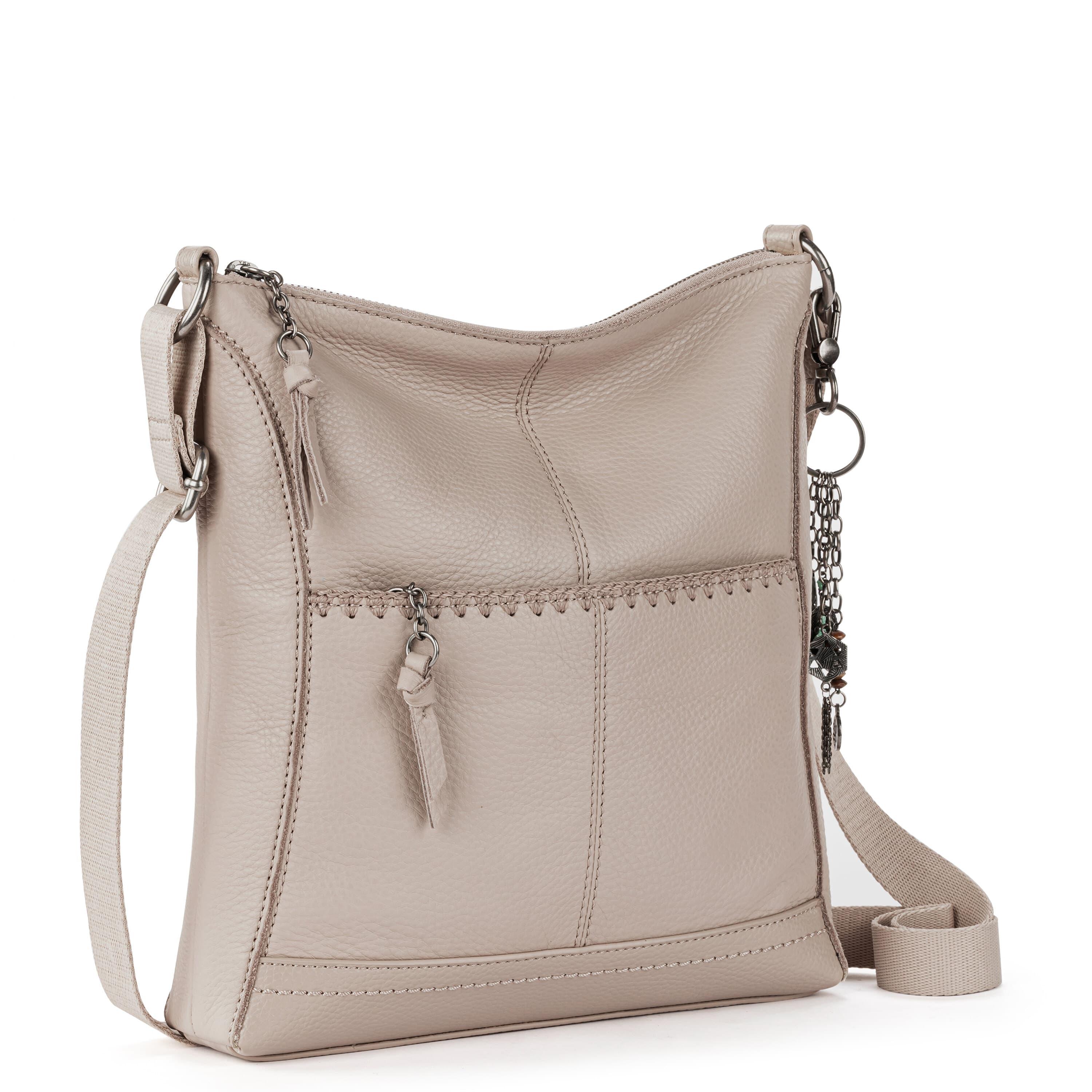 Lucia Crossbody Bag in Sand Stitch Leather – The Sak
