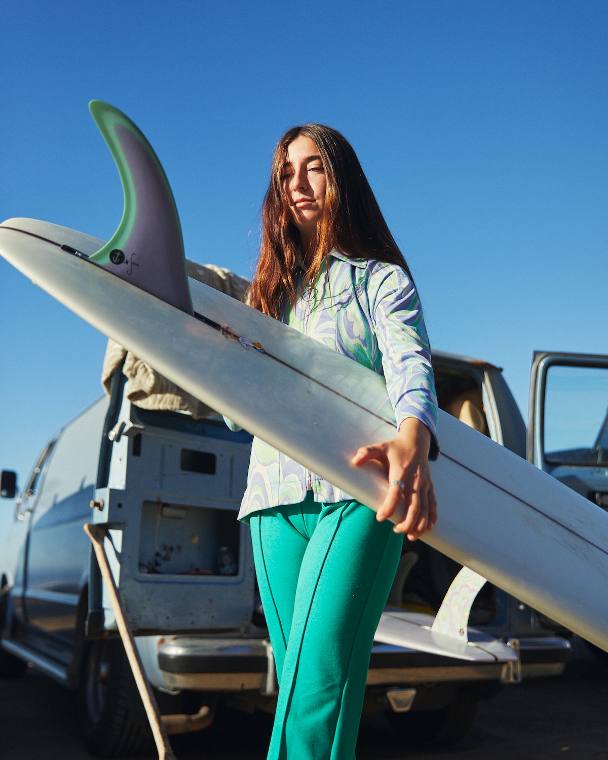 Seea x Captain Fin 8.5” Raked Fin - Seea