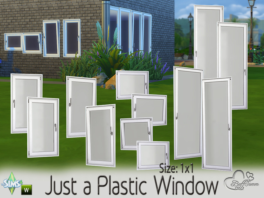The Sims Resource | Just a Plastic Window (1x1)