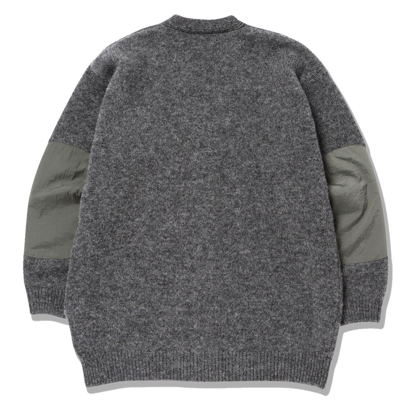 And Wander Shetland Wool Cardigan Gray | The Sporting Lodge