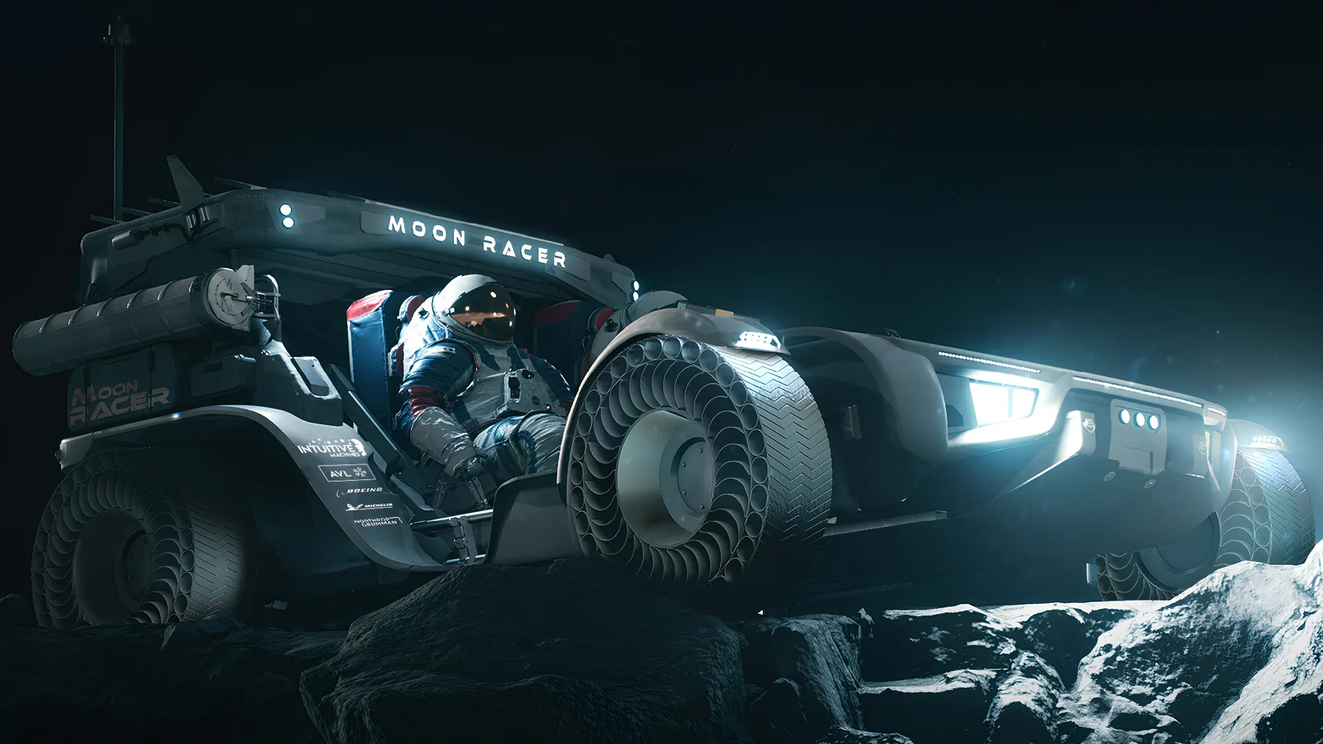 Nasa's 2030 Moon cars built to face -240C 'fortnight of darkness