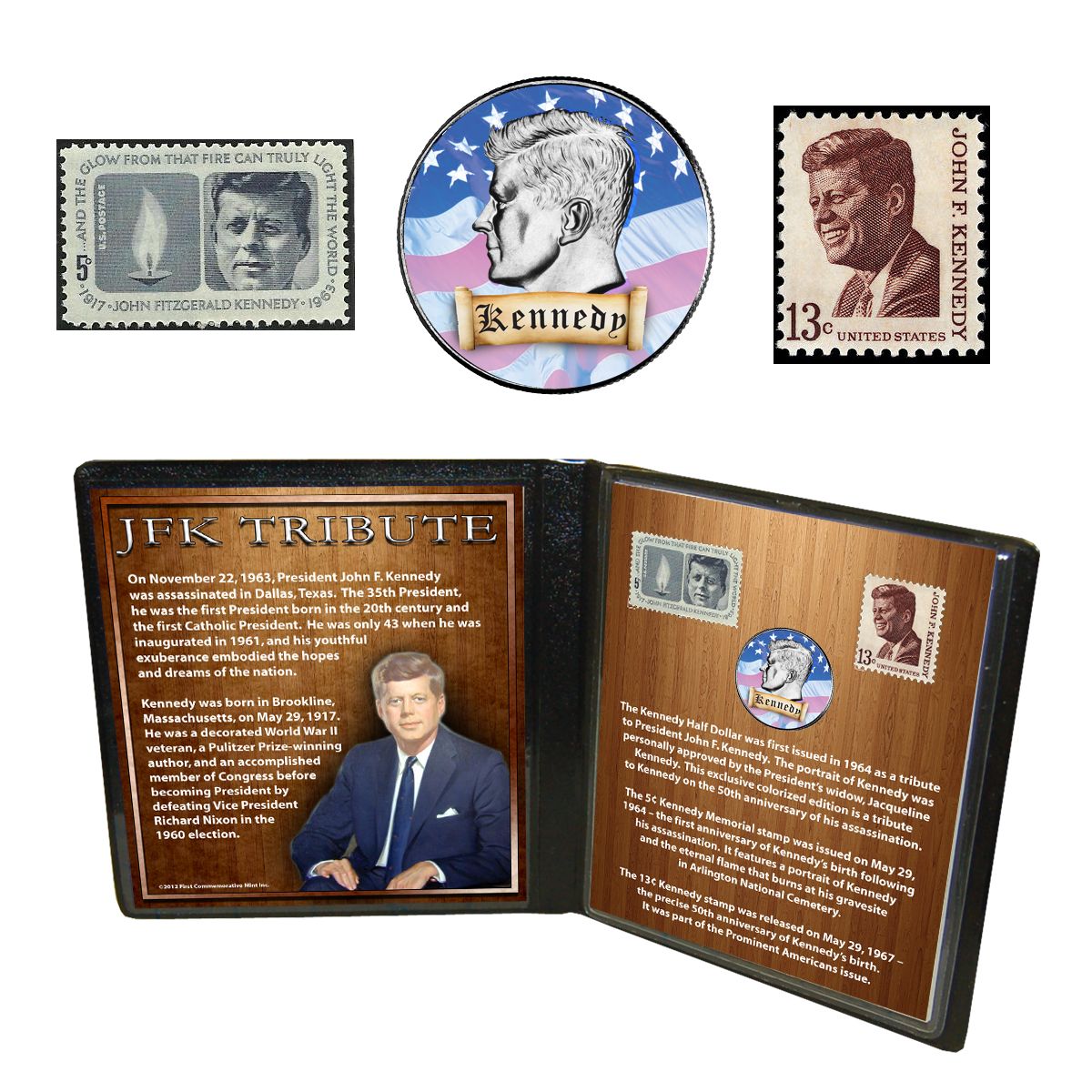 50th Anniversary John F Kennedy Tribute Set - The Patriotic Mint
