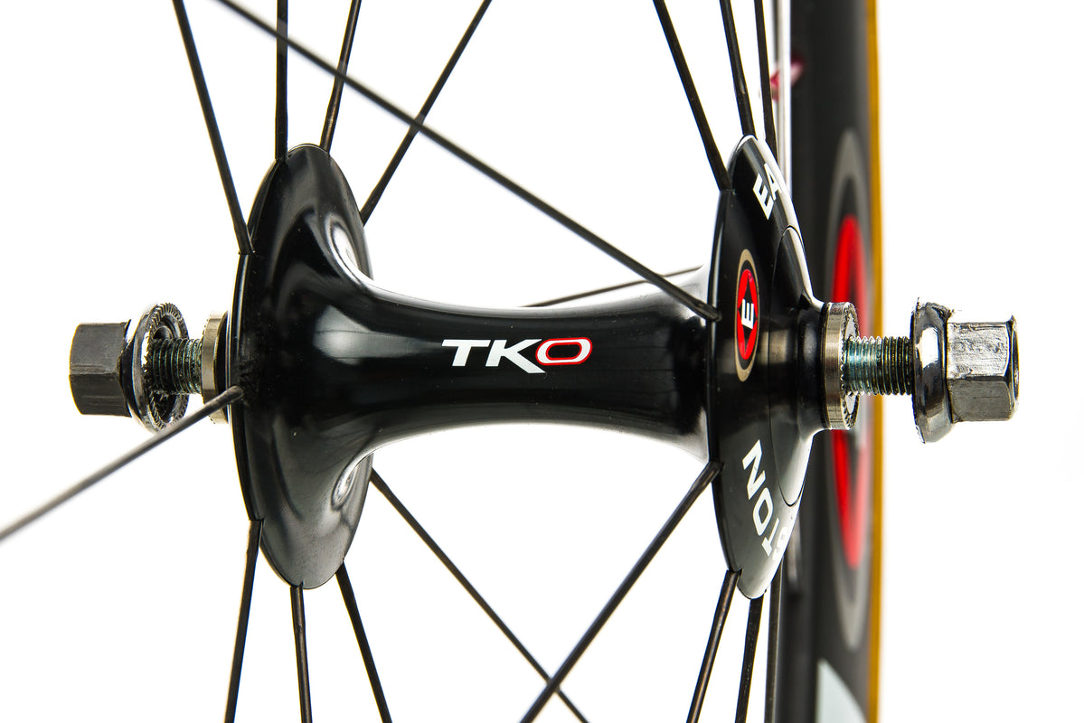 Easton EC90 TKO Carbon Tubular 700c Wheelset | The Pro's Closet